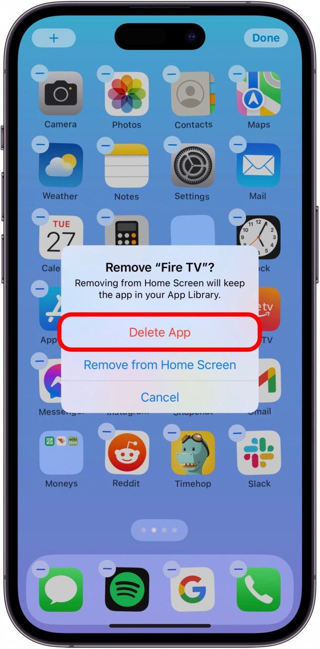 comment supprimer en masse des applications sur iphone