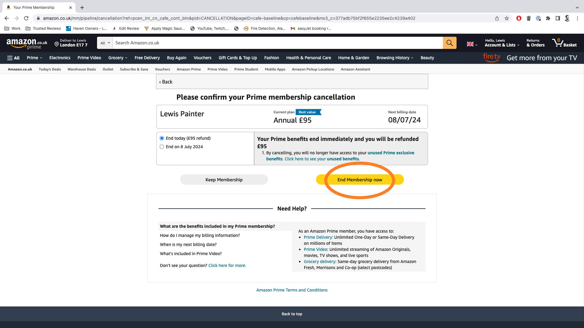 1689647769 540 Comment annuler Amazon Prime
