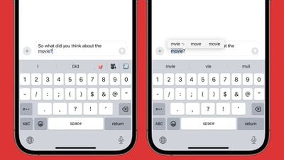 correction automatique souligner ios 17