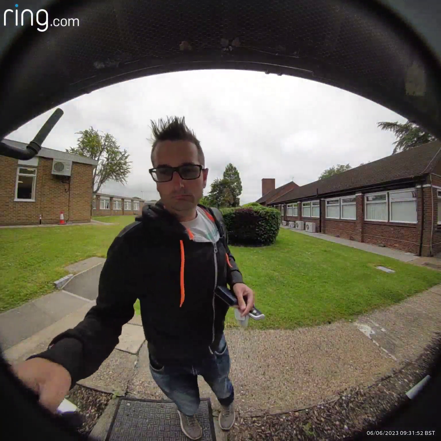 Exemple de journée Ring Video Doorbell Plus