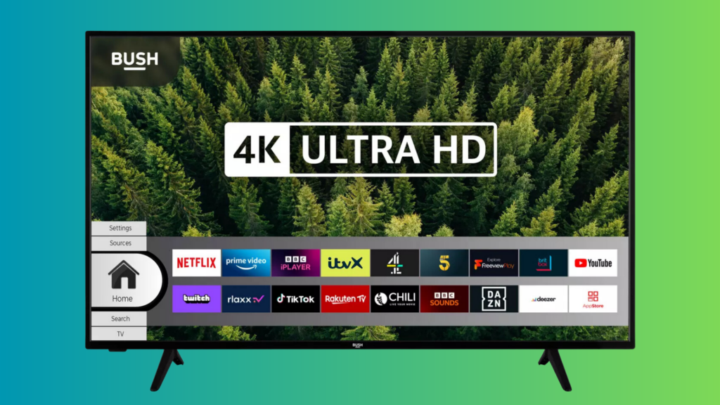 Ce televiseur 4K de 58 pouces a chute en dessous