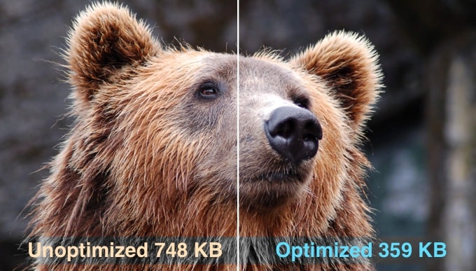 Images optimisées vs non optimisées dans WordPress Images optimisées vs non optimisées dans WordPress