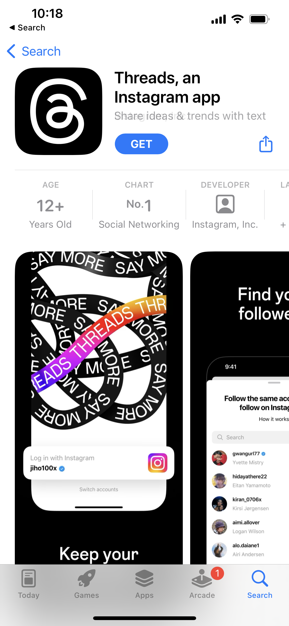 Comment sinscrire et telecharger Instagram Threads