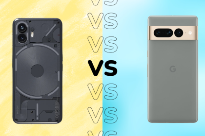 Nothing Phone 2 vs Google Pixel 7 Pro lequel