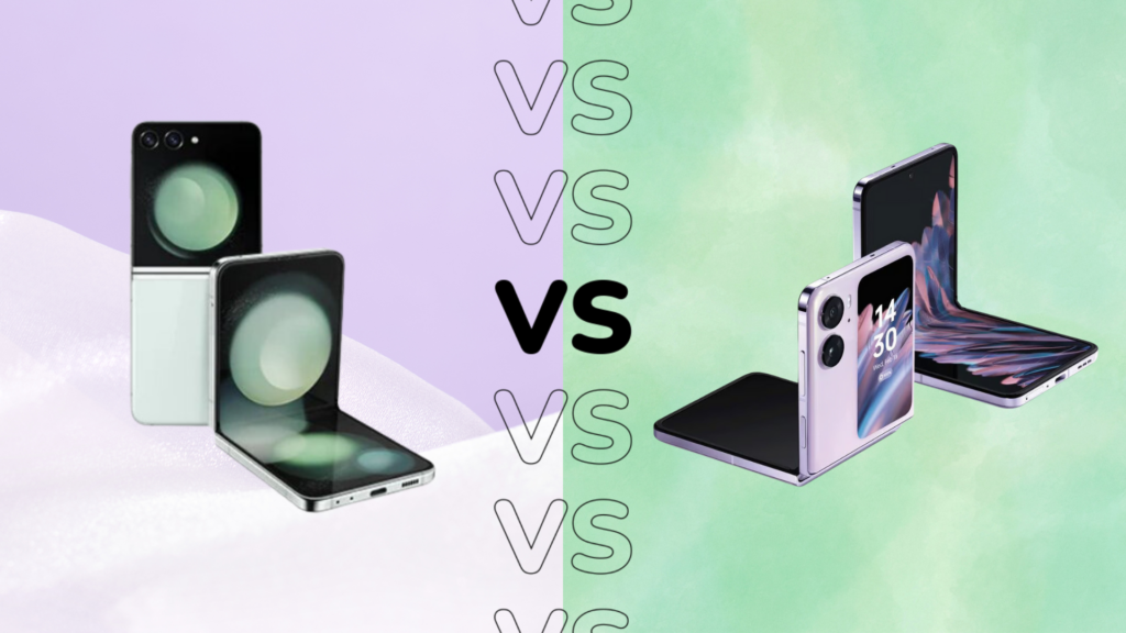 Samsung Galaxy Z Flip 5 vs Oppo Find N2 Flip