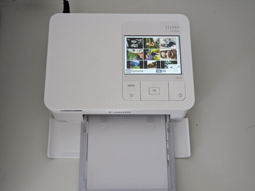 Écran Canon Selphy CP1500
