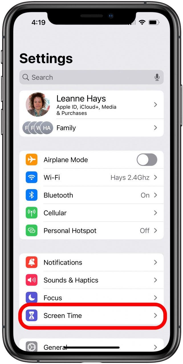 appuyez sur les paramètres d'heure de l'écran de l'ipad ou de l'iphone appuyez sur les paramètres d'heure de l'écran de l'ipad ou de l'iphone