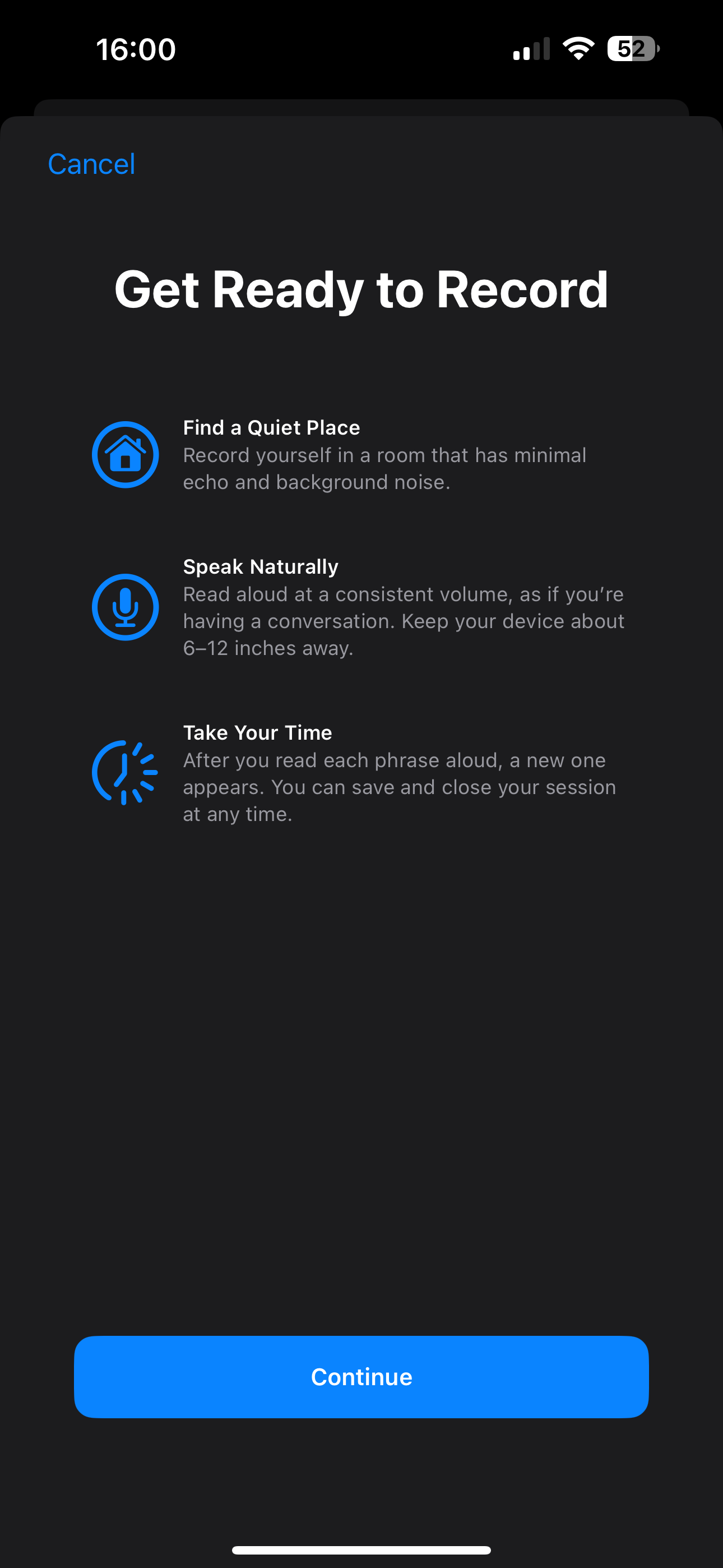 1691160492 968 Comment configurer Personal Voice sur iOS 17