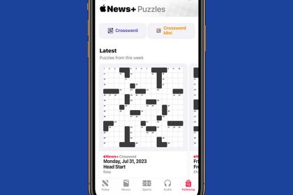 1691820012 Resoudre les mots croises dans lapplication Apple News iOS 17