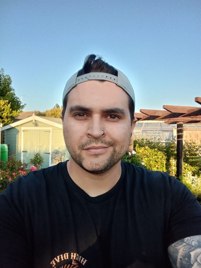 Exemple de caméra selfie Oppo A78 5G