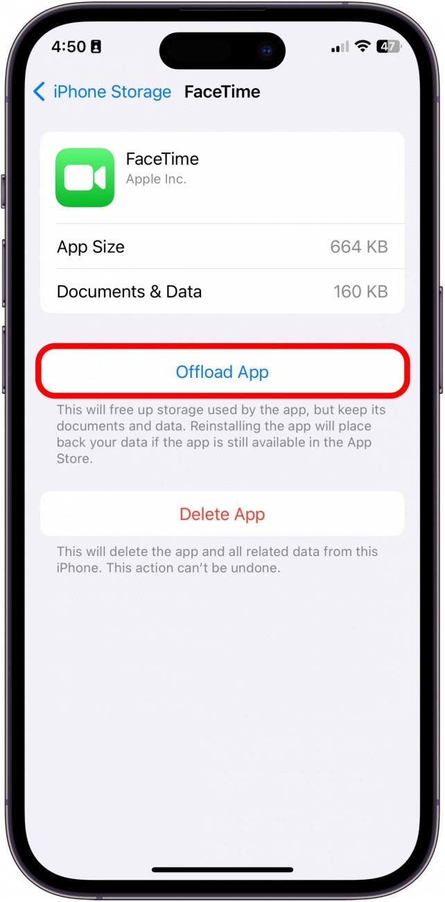 pourquoi dit-il que la carte de contact n'est pas disponible pour facetime