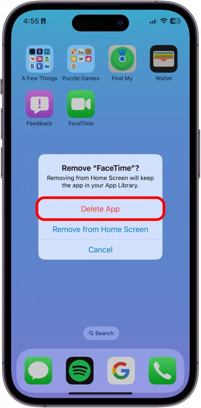 choisir un autre numéro de téléphone facetime