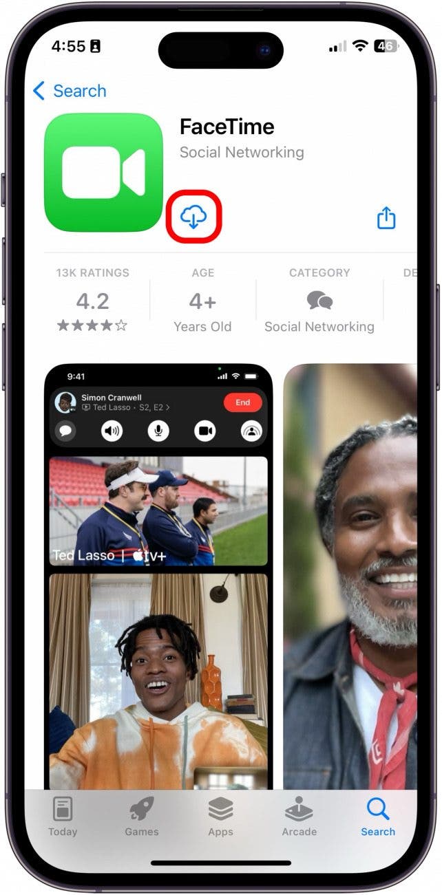 facetime non disponible