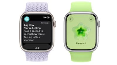 watchos 10 enregistrement de l'humeur