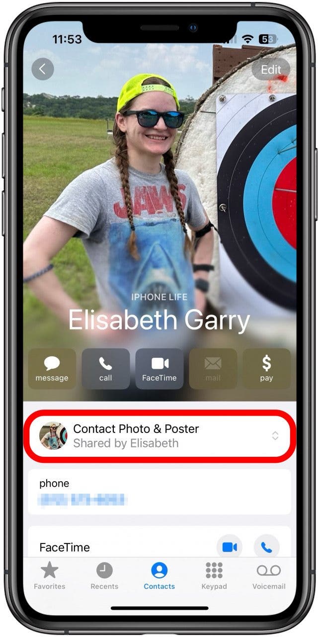 1692273635 125 Personnalisez laffiche de contact de quelquun dautre sur votre iPhone