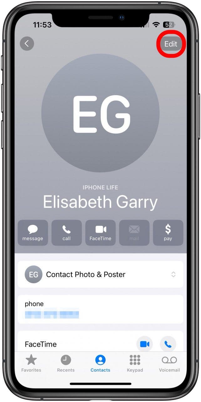 1692273636 59 Personnalisez laffiche de contact de quelquun dautre sur votre iPhone