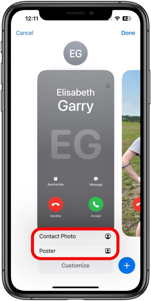 1692273637 825 Personnalisez laffiche de contact de quelquun dautre sur votre iPhone