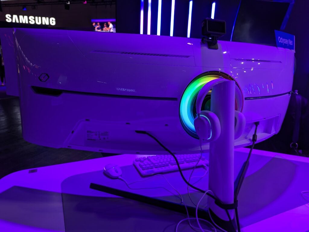 Samsung Odyssey Neo G9 57 pouces arrière