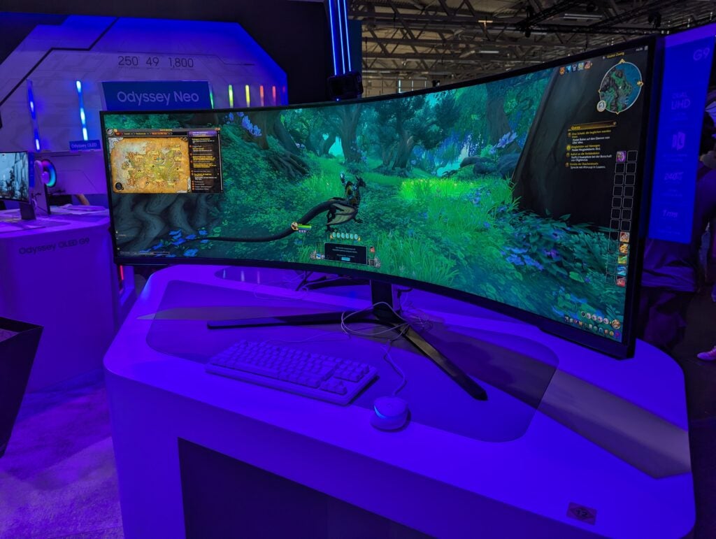 Samsung Odyssey Neo G9 57 pouces avant