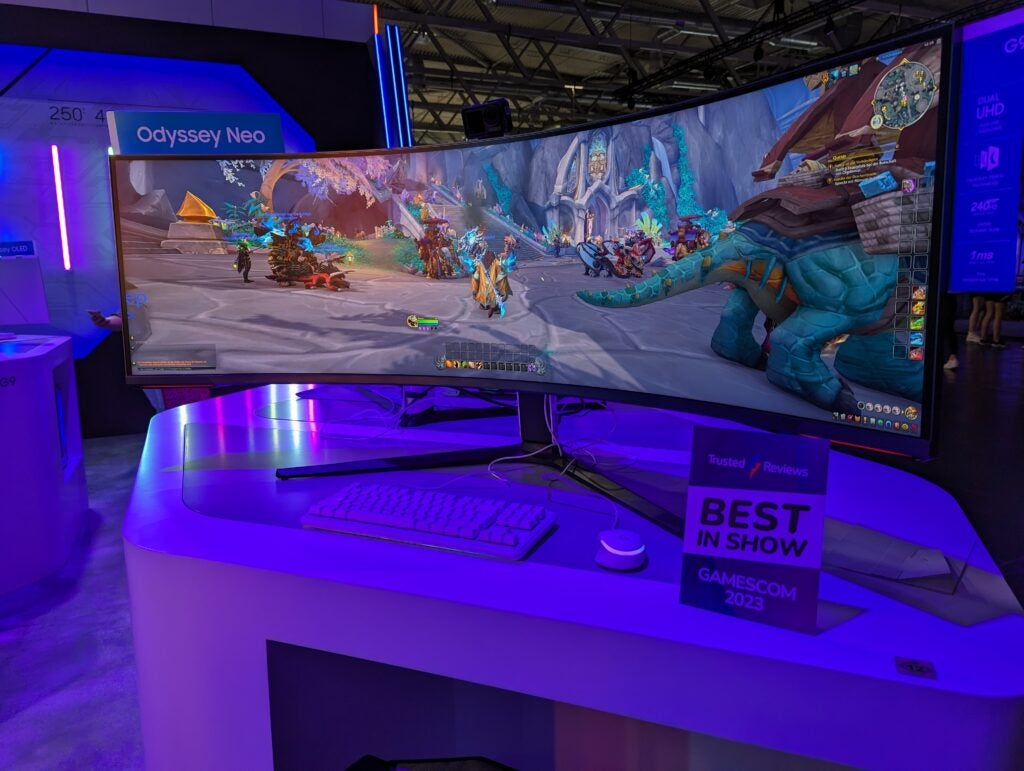Samsung Odyssey Neo G9 57 pouces avant