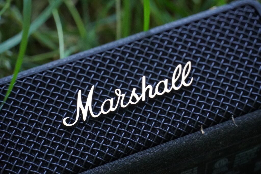 Logo doré Marshall Emberton II