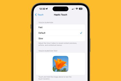 1693424905 iOS 17 Comment rendre le toucher haptique plus rapide sur