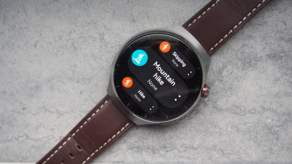 Entraînements sur la Huawei Watch 4 Pro