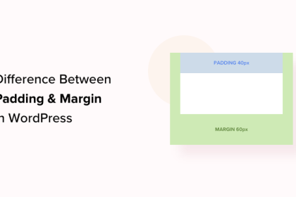 Remplissage ou marge %E2%80%93 Quelle est la difference dans WordPress