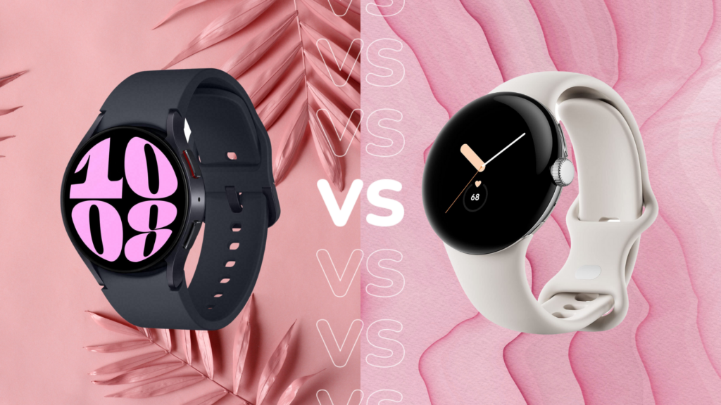 Samsung Galaxy Watch 6 contre Google Pixel Watch Samsung