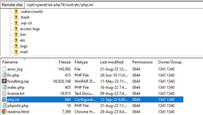 Accédez au chemin du fichier php ini et téléchargez-le Accédez au chemin du fichier php ini et téléchargez-le