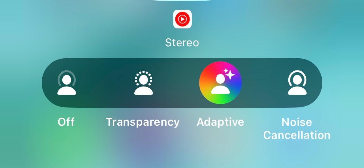 Basculement du mode audio adaptatif