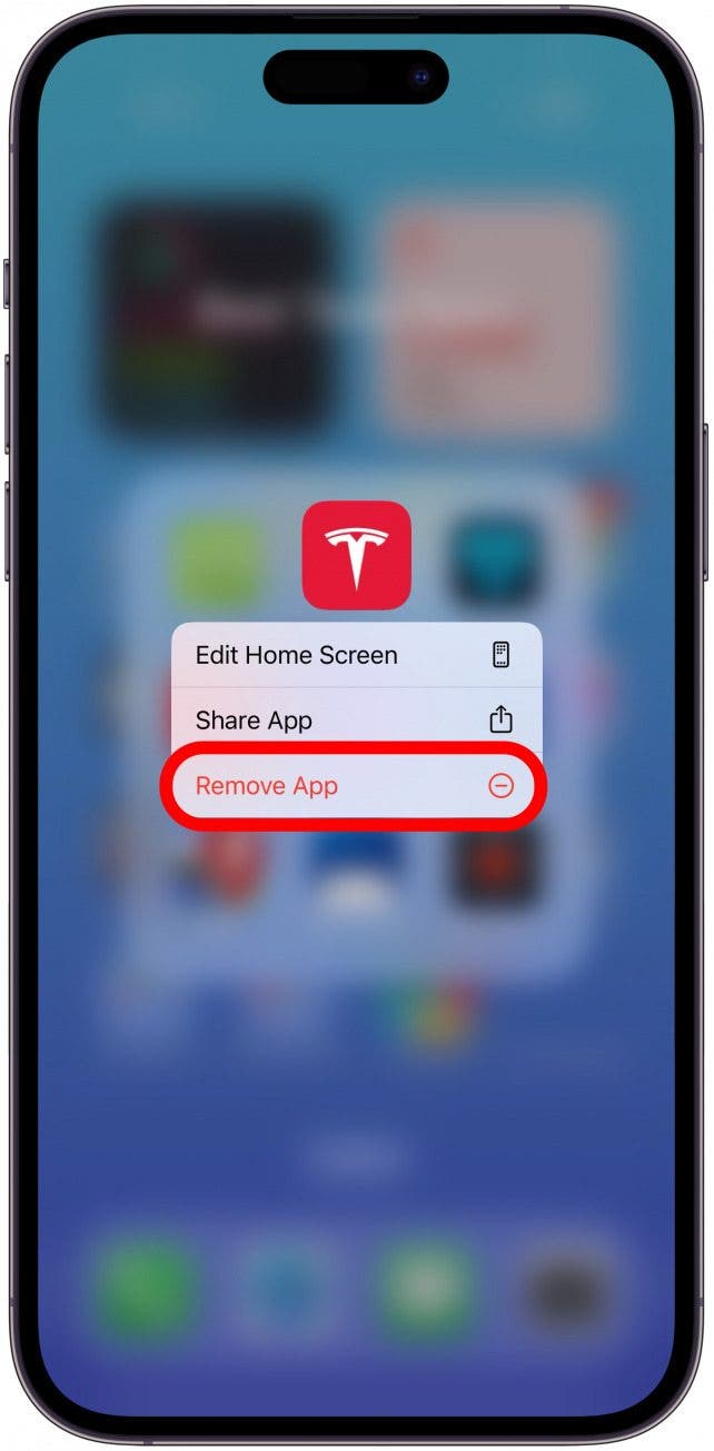Supprimez l'application de votre téléphone, puis réinstallez-la.