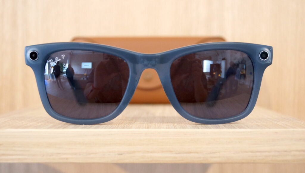 Vue de face des lunettes Meta Ray-Ban