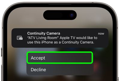 Apple TV Facetime iPhone