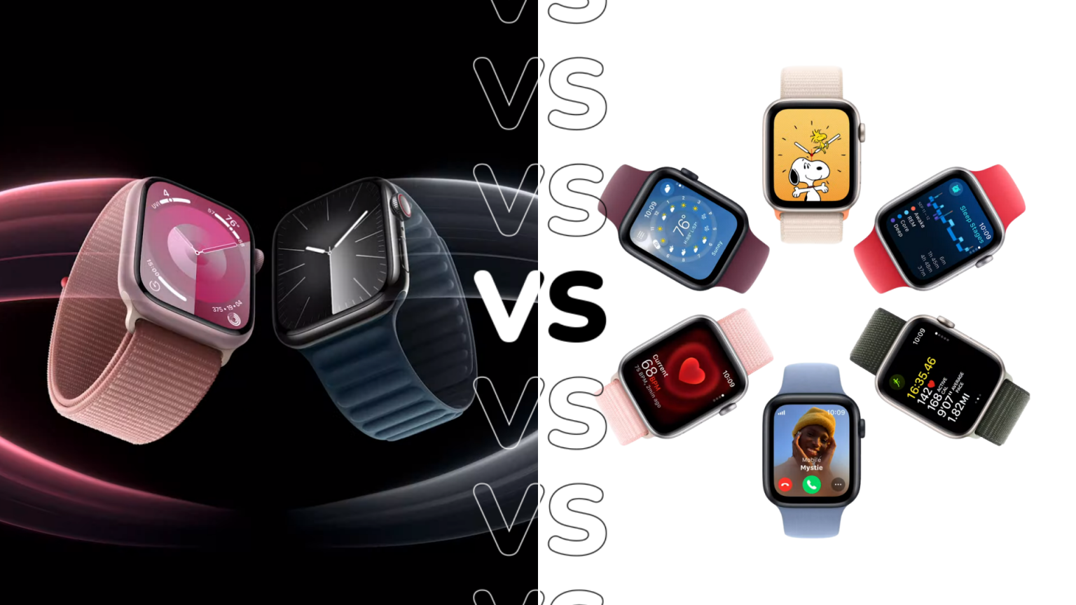 Apple Watch 9 vs Apple Watch SE 2 le