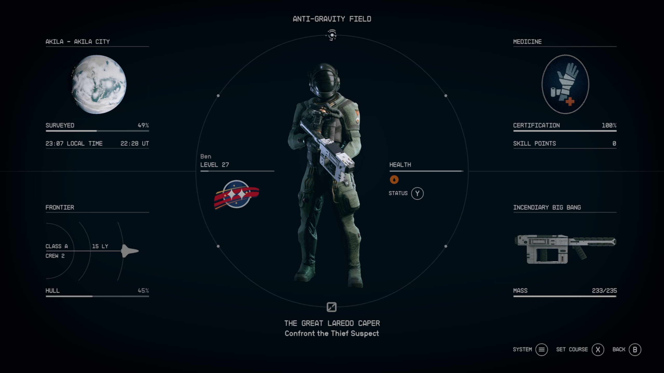 Comment utiliser le Boost Pack dans Starfield
