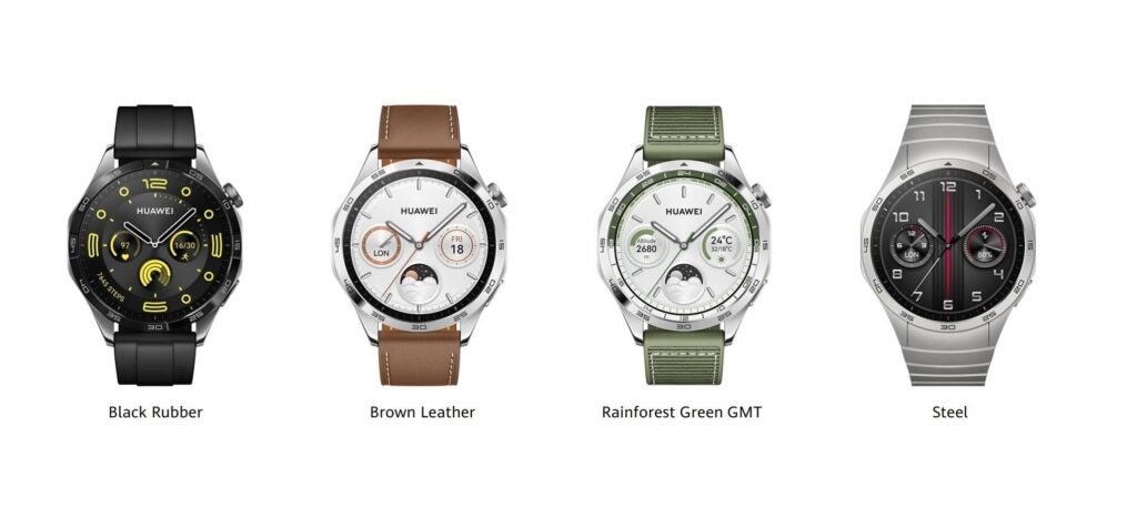 Huawei Watch GT 4 couleurs