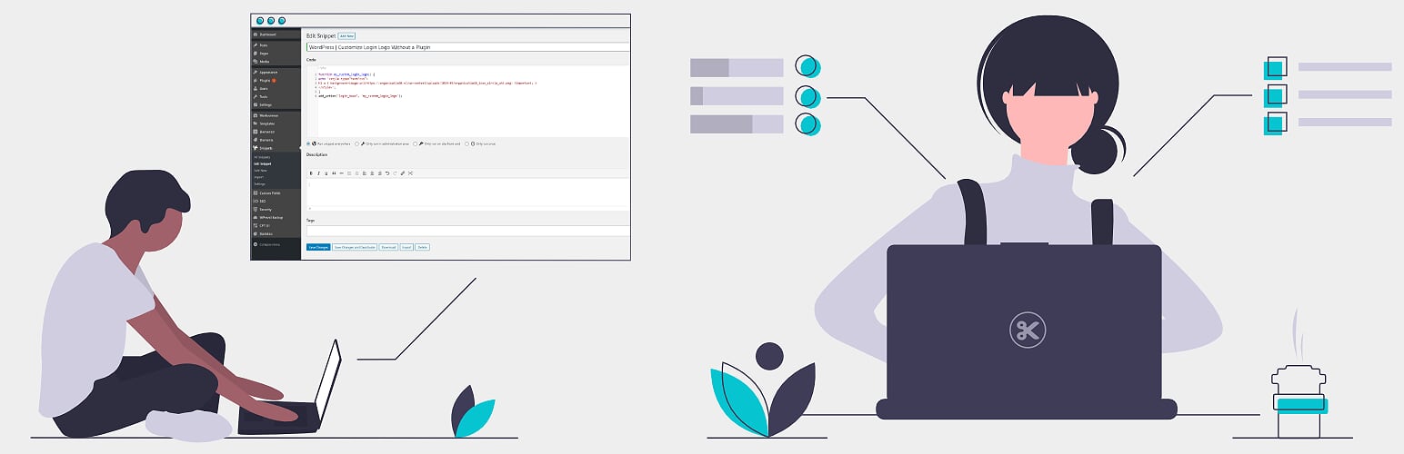 Plugin d'extraits de code