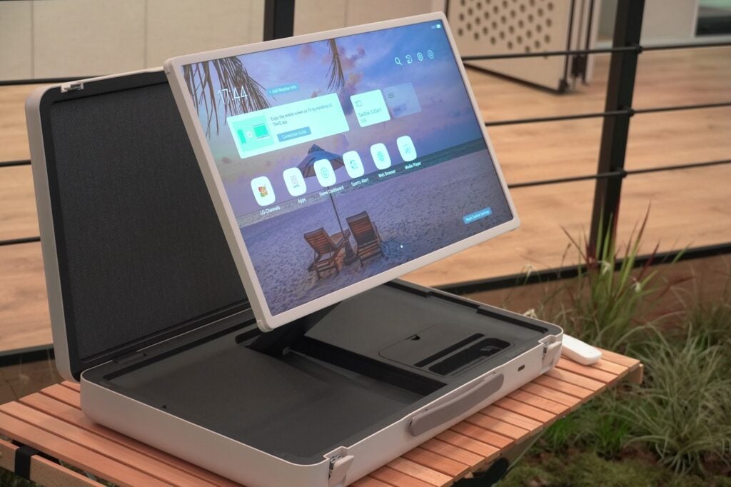 Téléviseur portable LG StanBy Me Go
