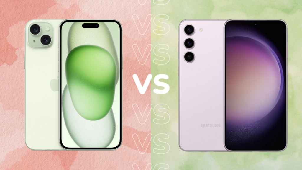 iPhone 15 Plus vs Samsung Galaxy S23 Plus qui