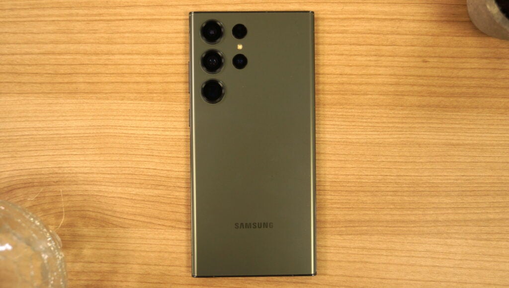Arrière du Samsung Galaxy S23 Ultra