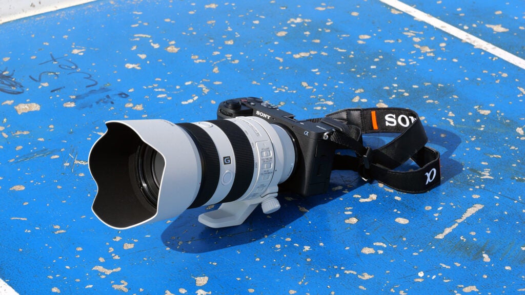 Sony A6700 avec objectif long