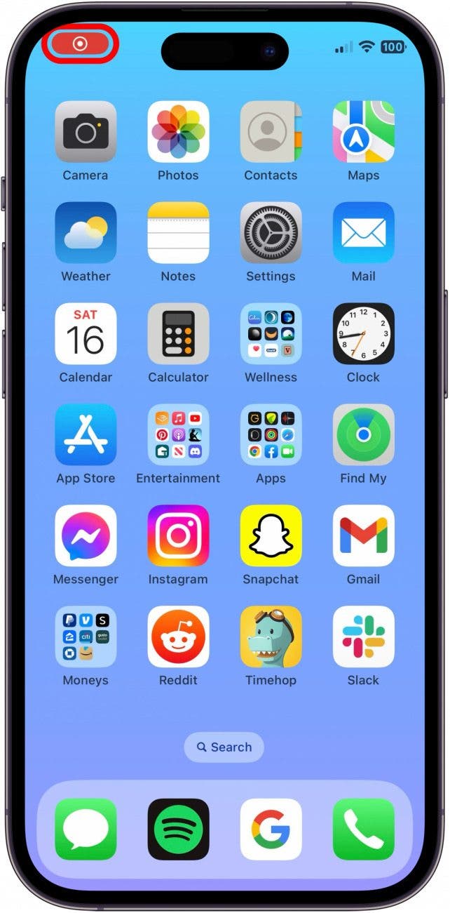 combien de temps l'écran de l'iPhone peut-il enregistrer