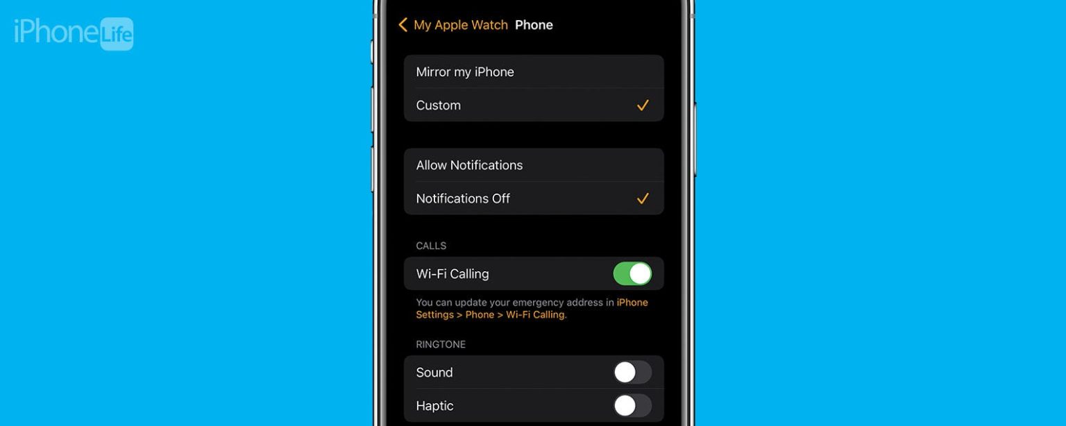 1696546890 Comment desactiver les notifications dappels telephoniques Apple Watch watchOS 10