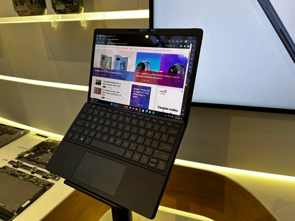 Mode ordinateur portable HP Spectre Fold