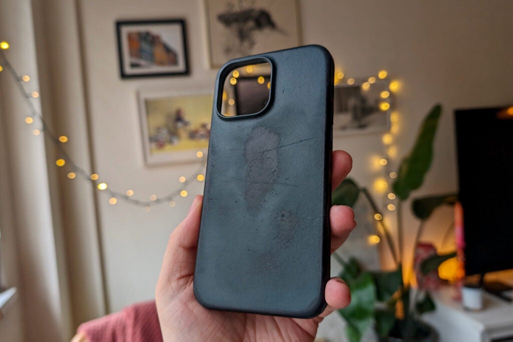 étui en cuir pour iphone 14 pro