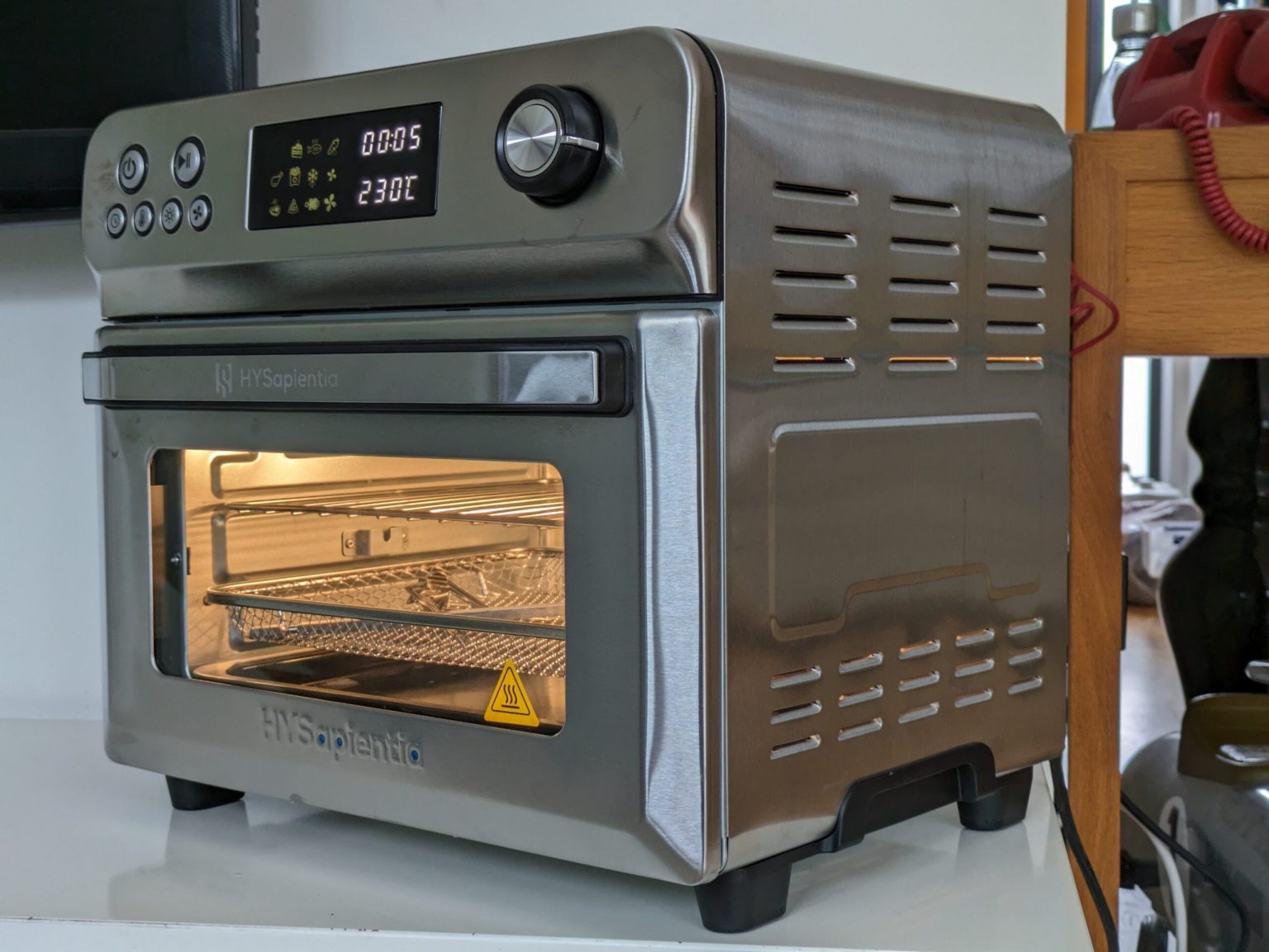 1697639175 Examen du four a friteuse a air HYSapientia 24l