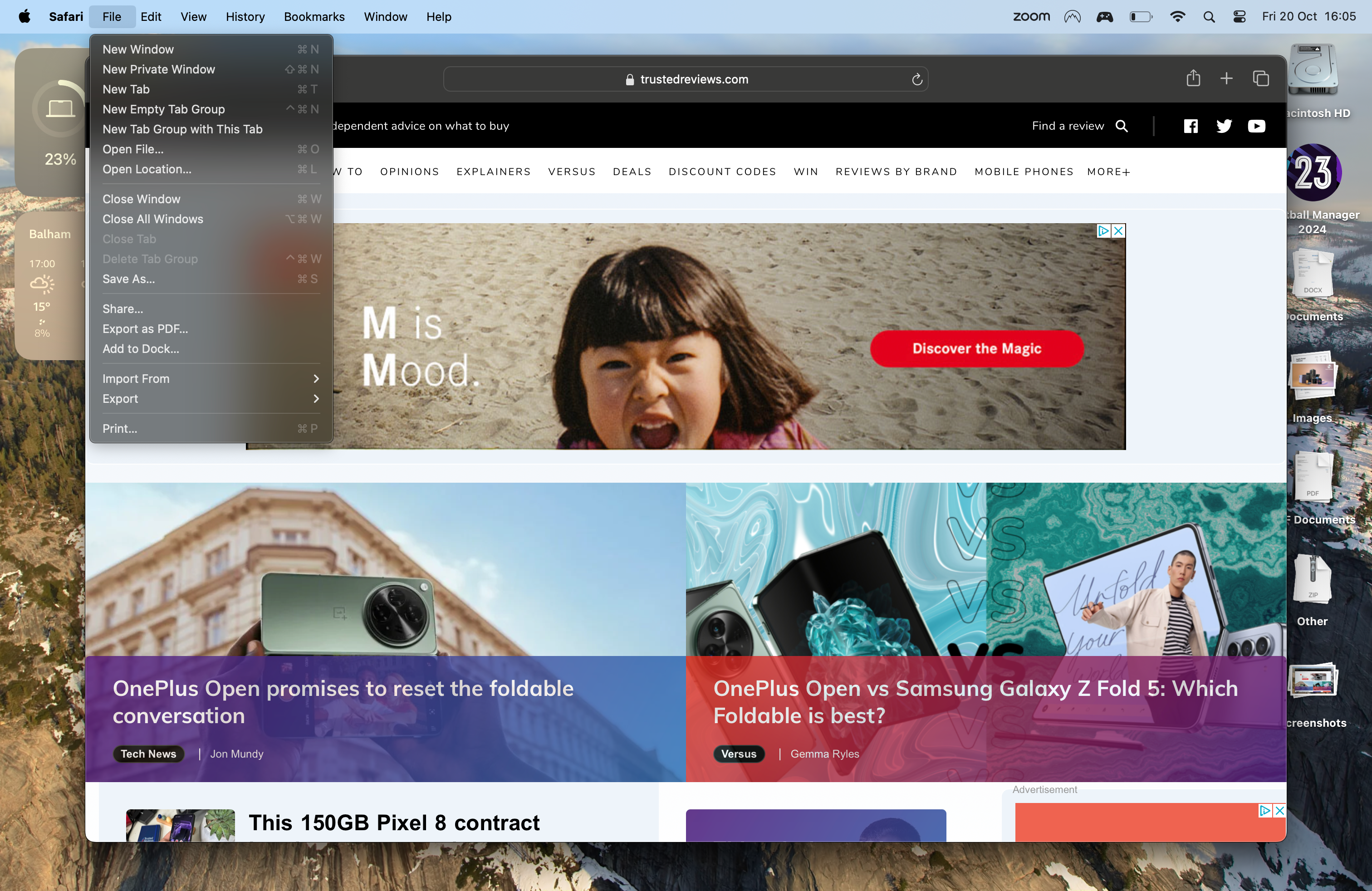 1698094929 500 Comment ajouter une application Web a votre dock sur MacOS