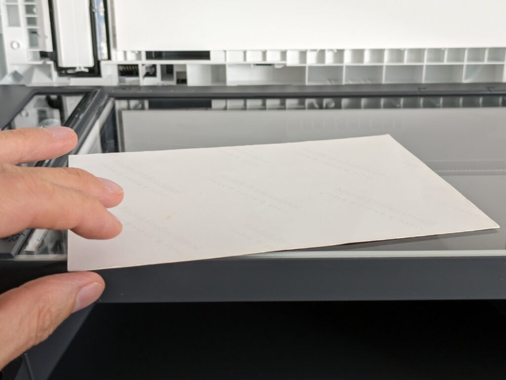 HP LaserJet Pro MFP 3102fdwe post-numérisation