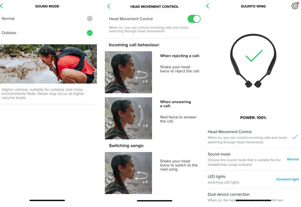 Application Suunto Wing